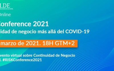 Llega la Risk Conference 2021: Continuidad de Negocio más allá del COVID-19
