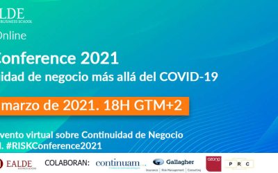 Risk Conference 2021: Así serán las ponencias