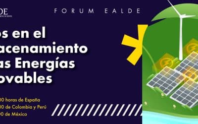 EALDE organiza un Forum sobre retos en el almacenamiento de las Energías Renovables